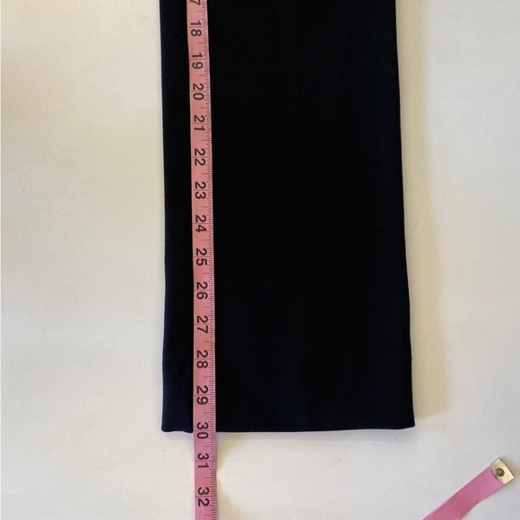 Lilly Pulitzer || Ponte Knit Work Travel Dress Pants Black 0 - Picture 7 of 7